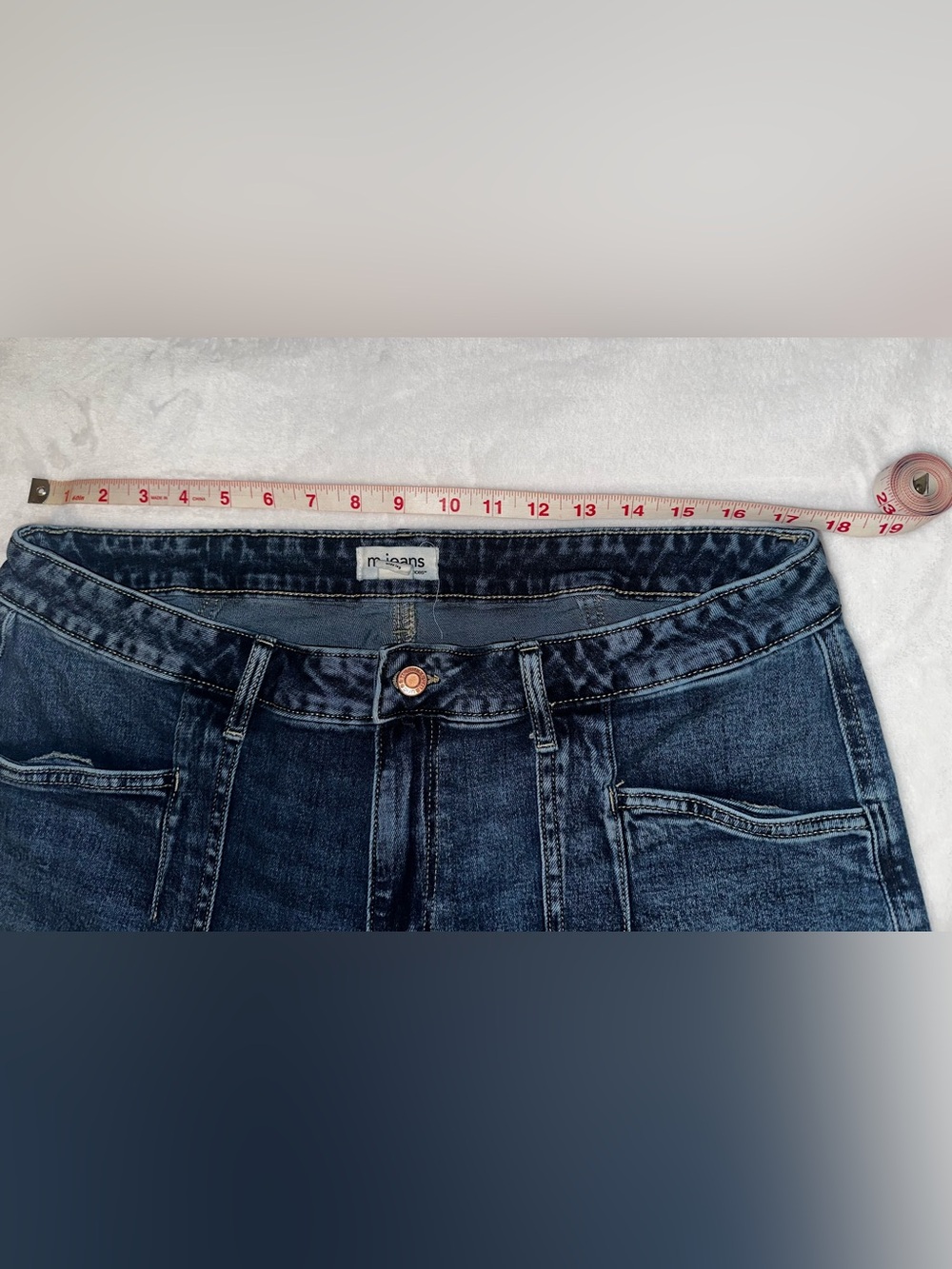 Size 16 Maurices Dark Wash Wide Leg Jeans - Picture 7 of 8